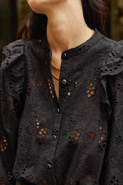 LA PETITE ÉTOILE Blouses & Chemisiers|Blouse Arsine Noir