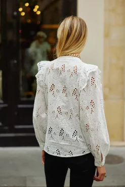 LA PETITE ÉTOILE Blouses & Chemisiers|Blouse Arsine Blanc