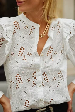 LA PETITE ÉTOILE Blouses & Chemisiers|Blouse Arsine Blanc