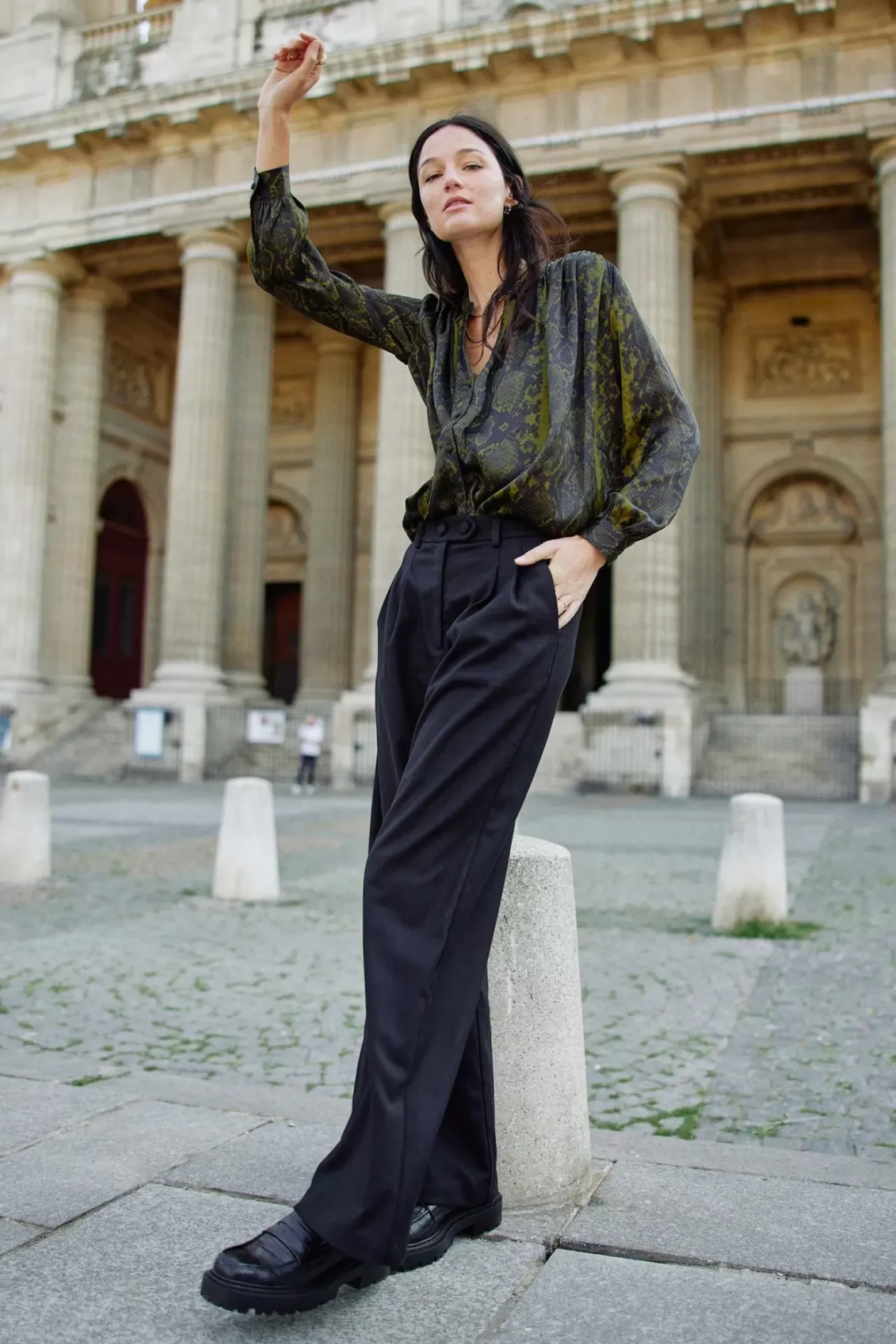 LA PETITE ÉTOILE Blouses & Chemisiers|Blouse Arso Python
