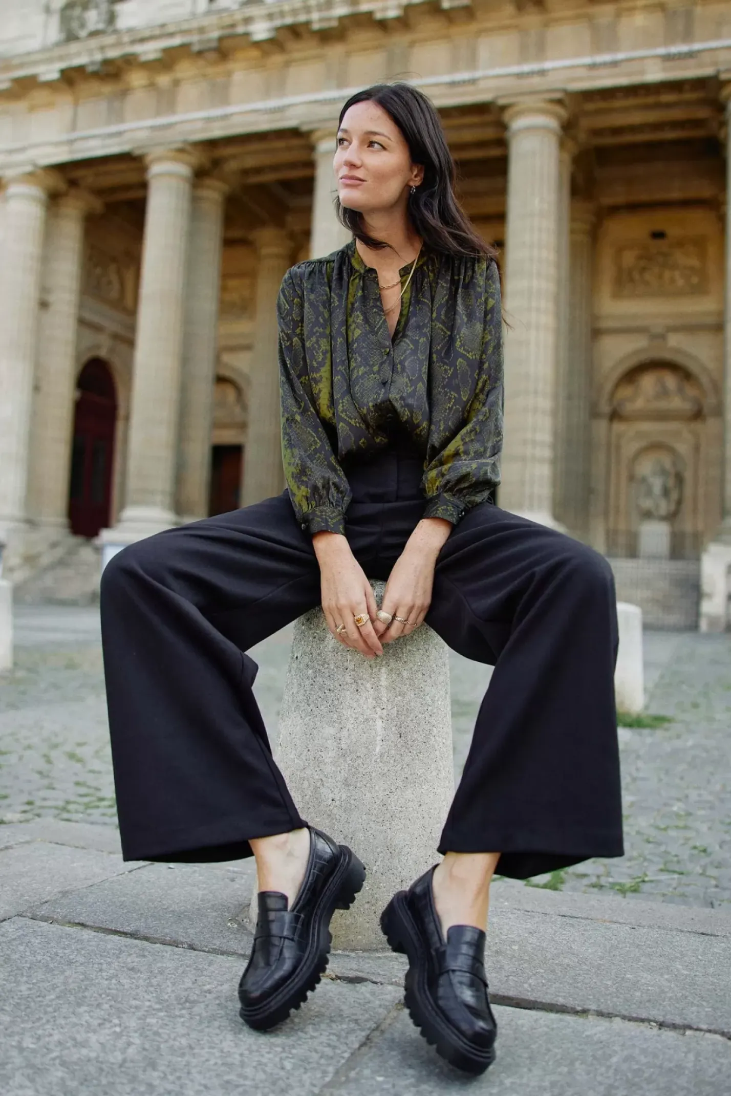 LA PETITE ÉTOILE Blouses & Chemisiers|Blouse Arso Python