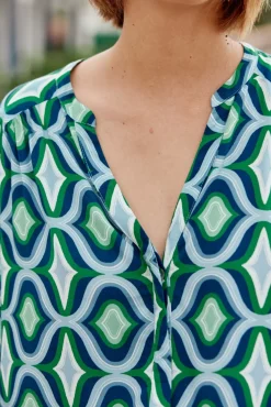 LA PETITE ÉTOILE Blouses & Chemisiers|Blouse Aveline Geo