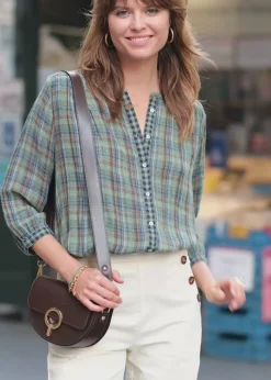 LA PETITE ÉTOILE Blouses & Chemisiers|Blouse Azura Carreaux