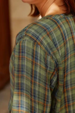 LA PETITE ÉTOILE Blouses & Chemisiers|Blouse Azura Carreaux