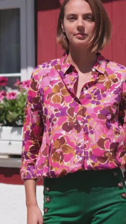 LA PETITE ÉTOILE Blouses & Chemisiers|Blouse Isla Rose
