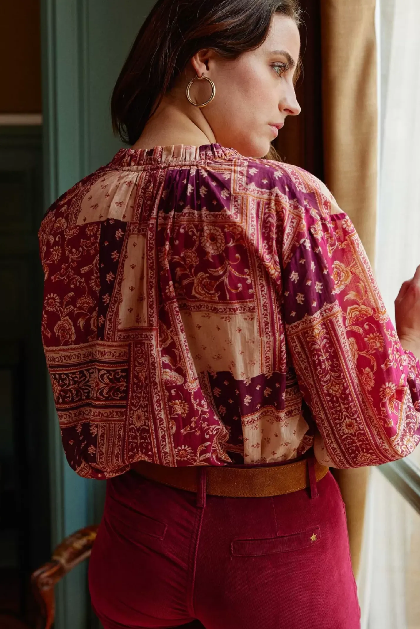 LA PETITE ÉTOILE Blouses & Chemisiers|Blouse Kiana Patchwork