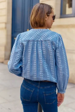 LA PETITE ÉTOILE Blouses & Chemisiers|Blouse Kiera Bleu