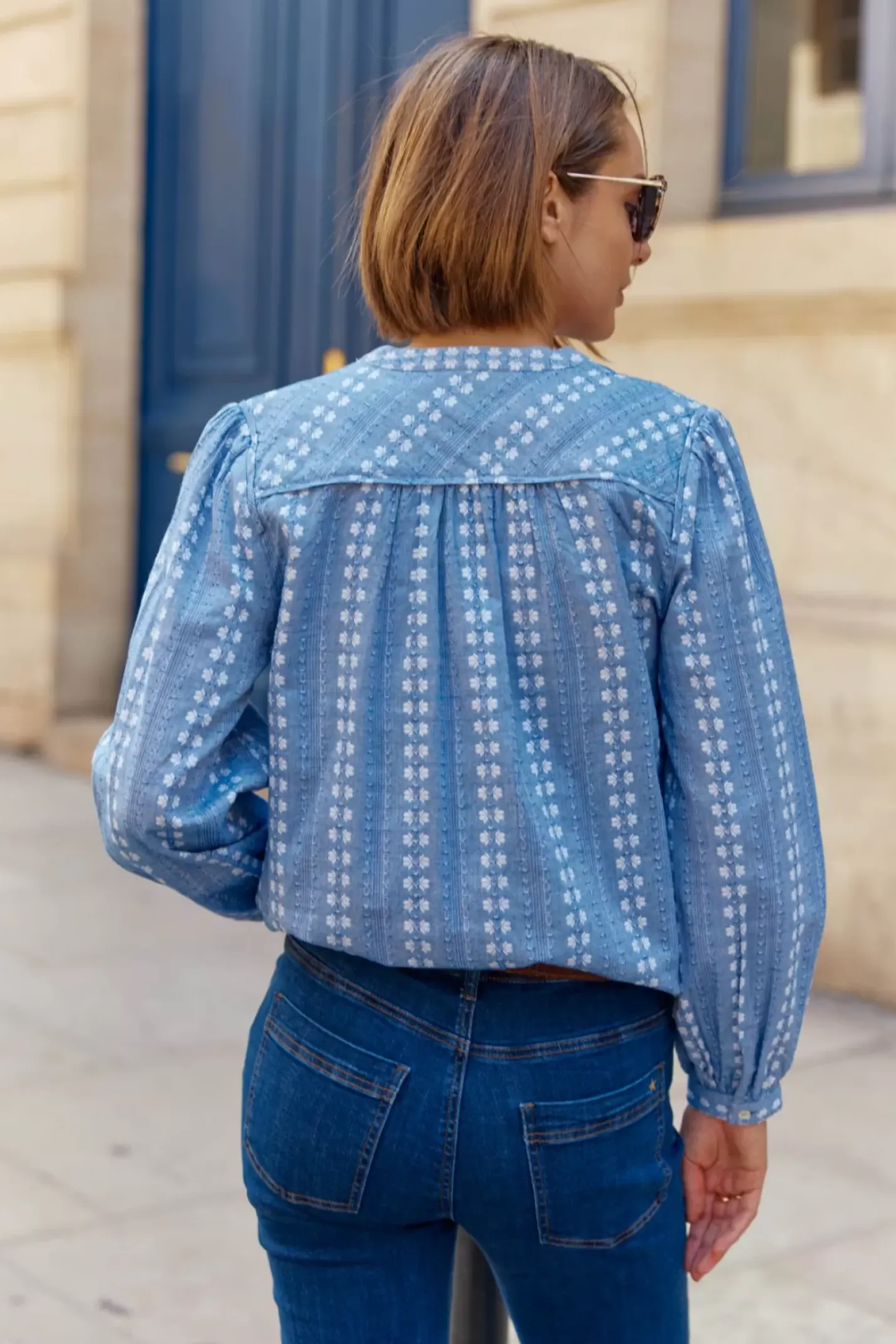 LA PETITE ÉTOILE Blouses & Chemisiers|Blouse Kiera Bleu