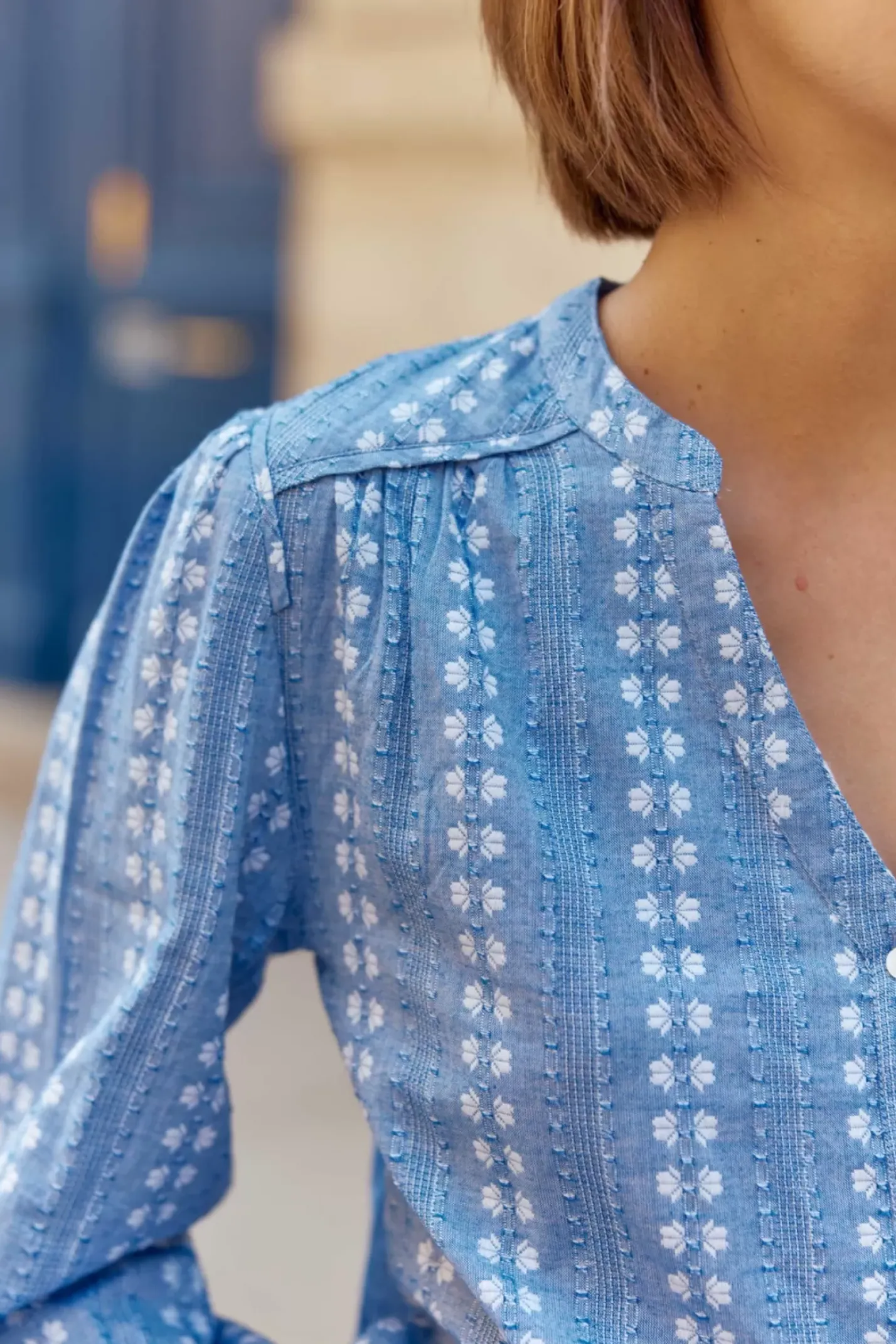 LA PETITE ÉTOILE Blouses & Chemisiers|Blouse Kiera Bleu