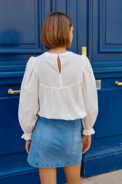 LA PETITE ÉTOILE Blouses & Chemisiers|Blouse Mireille Ecru