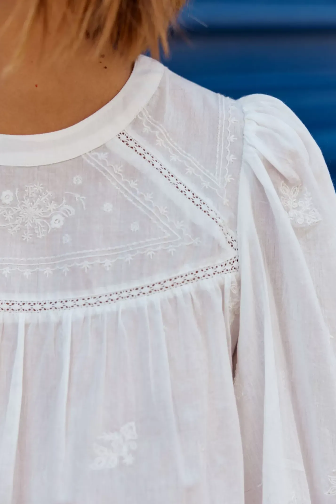 LA PETITE ÉTOILE Blouses & Chemisiers|Blouse Mireille Ecru