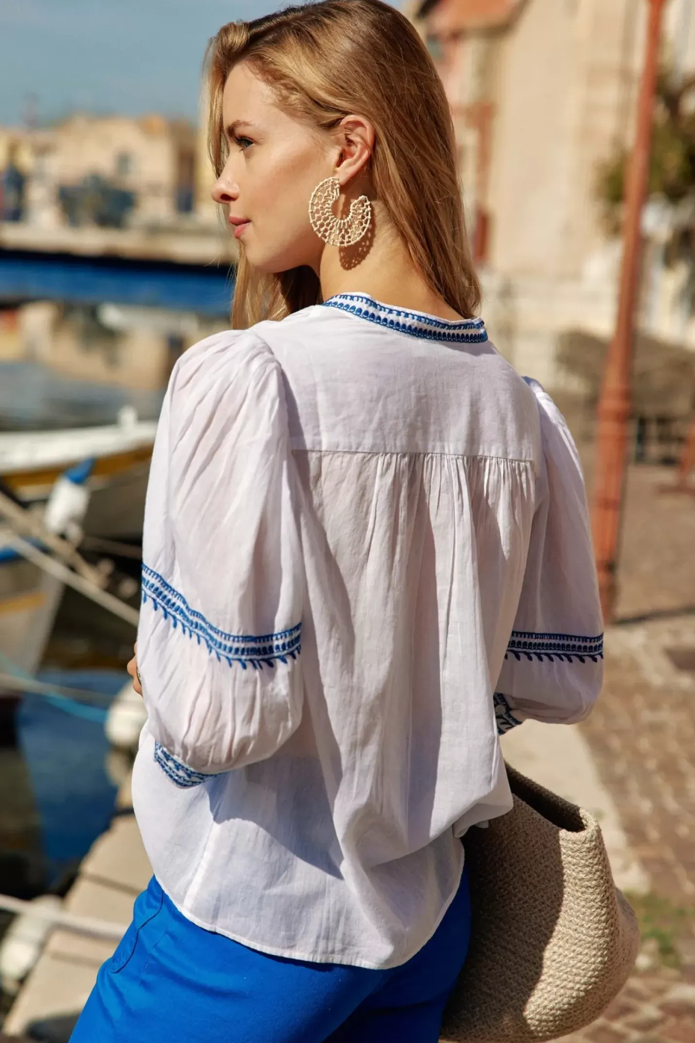 LA PETITE ÉTOILE Blouses & Chemisiers|Blouse Monika Blanc