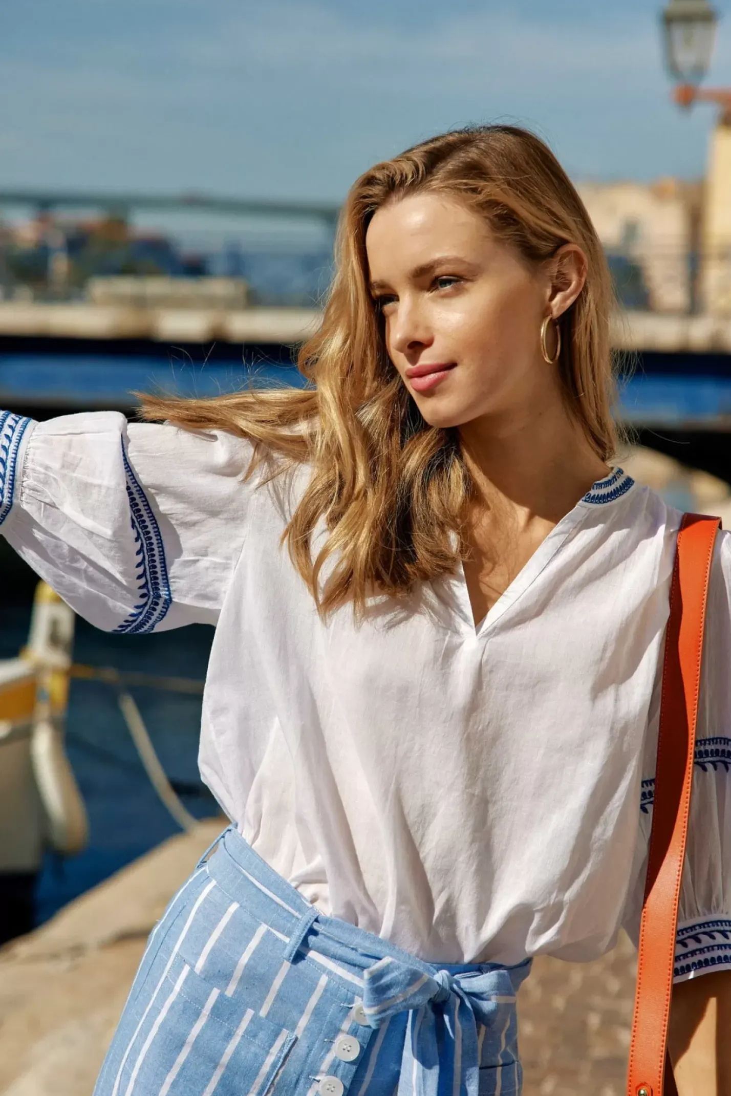 LA PETITE ÉTOILE Blouses & Chemisiers|Blouse Monika Blanc