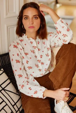LA PETITE ÉTOILE Blouses & Chemisiers|Blouse Olympa Ecru