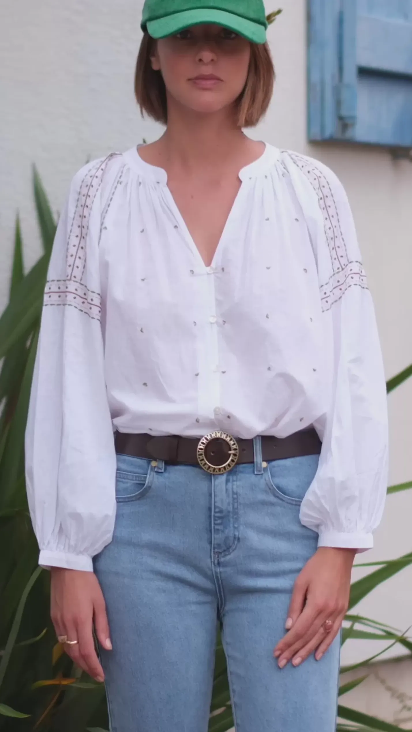 LA PETITE ÉTOILE Blouses & Chemisiers|Blouse Sloane Ecru