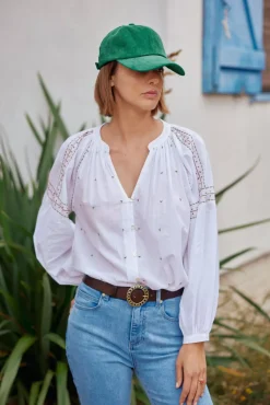 LA PETITE ÉTOILE Blouses & Chemisiers|Blouse Sloane Ecru
