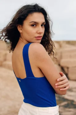 LA PETITE ÉTOILE Tops|Body Winona Bleu