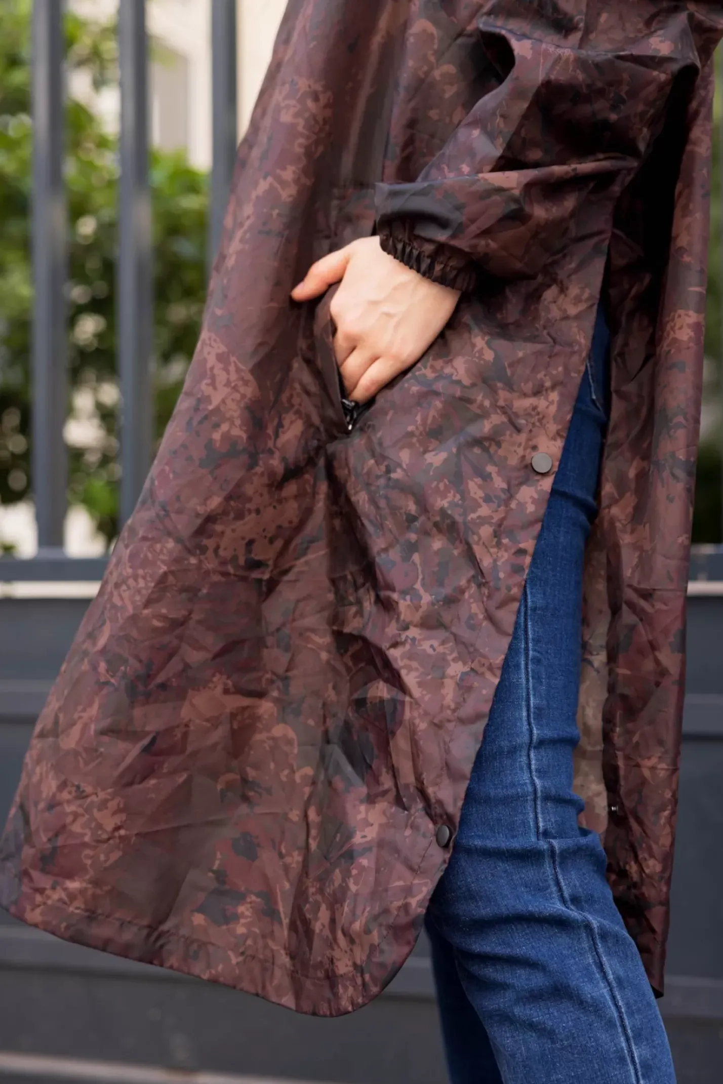 LA PETITE ÉTOILE Manteaux & Vestes|Cape De Pluie Karl Camouflage