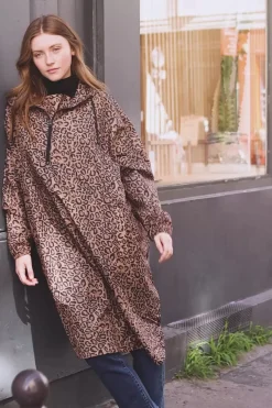LA PETITE ÉTOILE Manteaux & Vestes|Cape De Pluie Karl Leopard