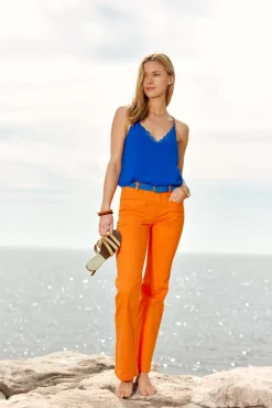 LA PETITE ÉTOILE Tops|Caraco Royce Bleu