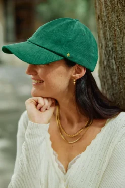 LA PETITE ÉTOILE Accessoires|Casquette Oletia Vert