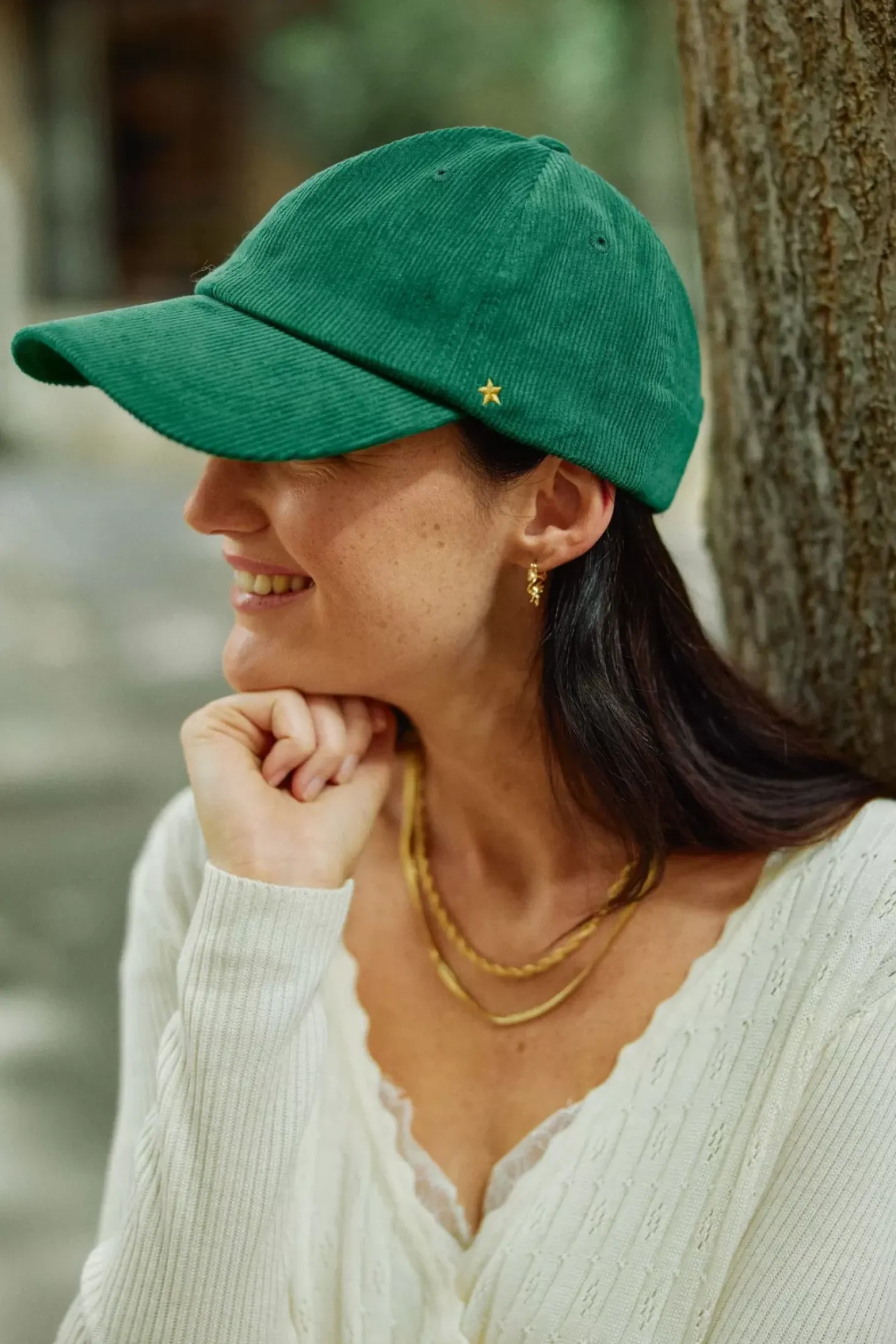 LA PETITE ÉTOILE Accessoires|Casquette Oletia Vert