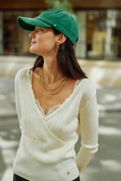 LA PETITE ÉTOILE Accessoires|Casquette Oletia Vert