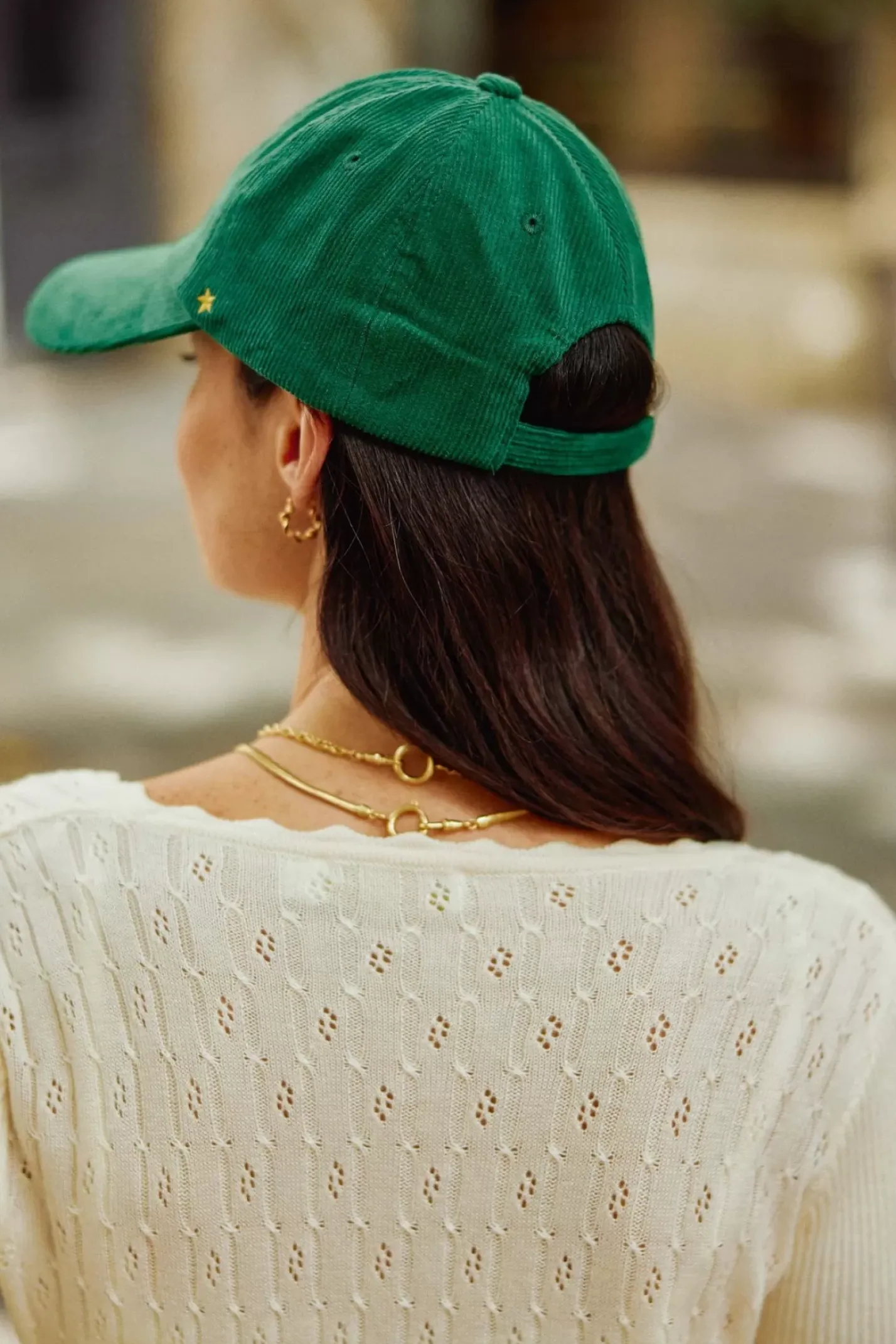 LA PETITE ÉTOILE Accessoires|Casquette Oletia Vert