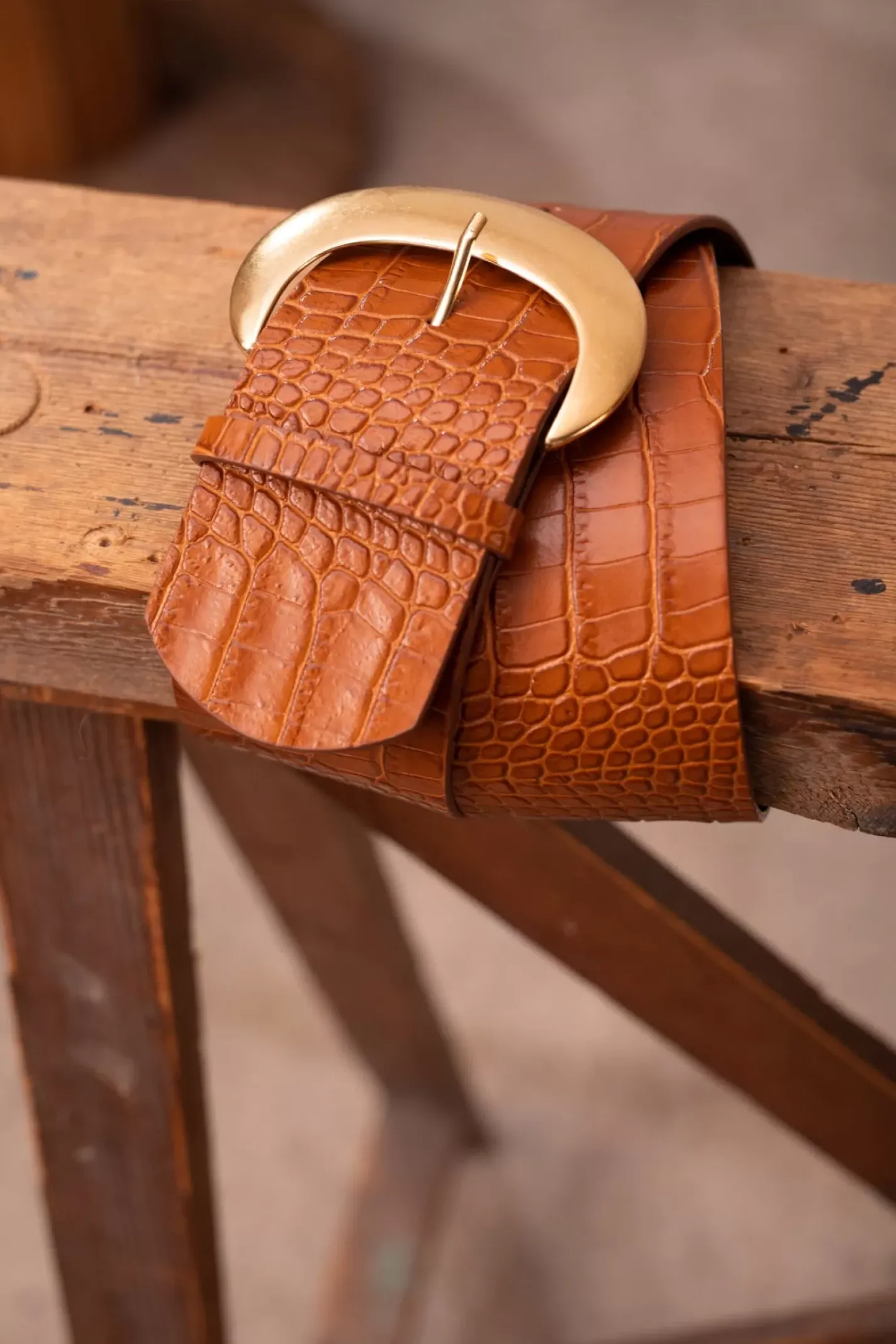 LA PETITE ÉTOILE Accessoires|Ceinture Beyer Camel
