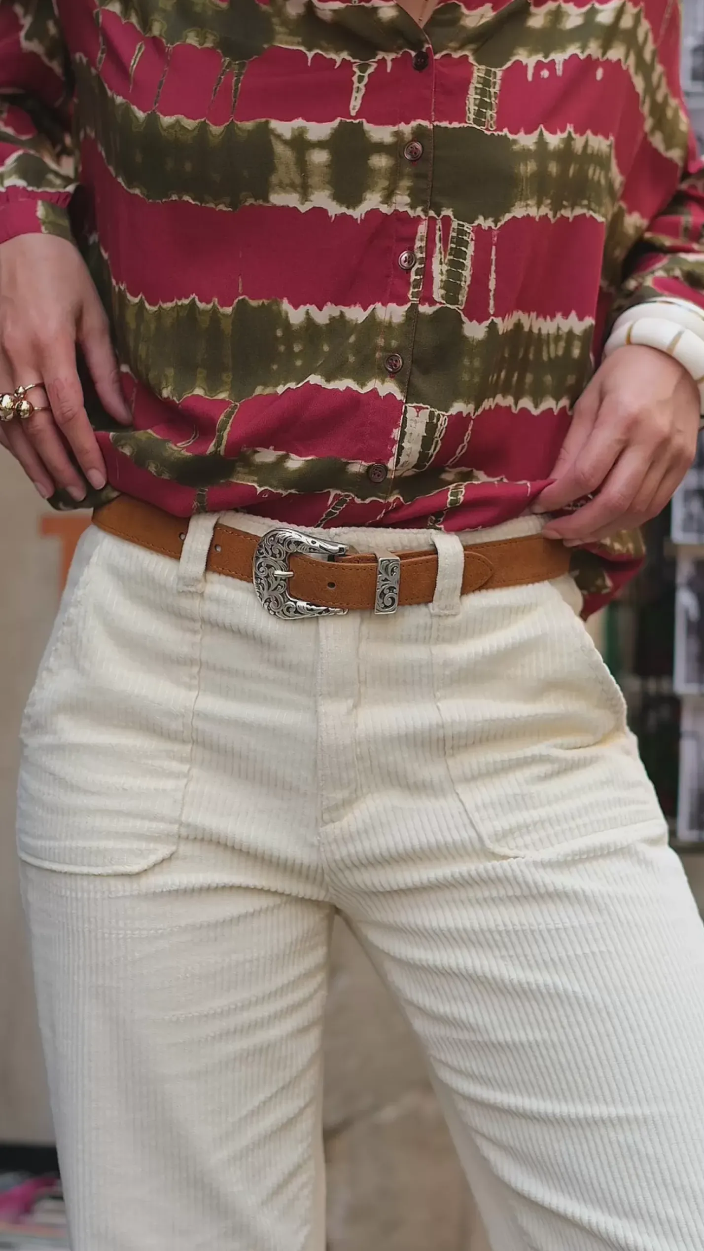 LA PETITE ÉTOILE Accessoires|Ceinture Cassia Camel