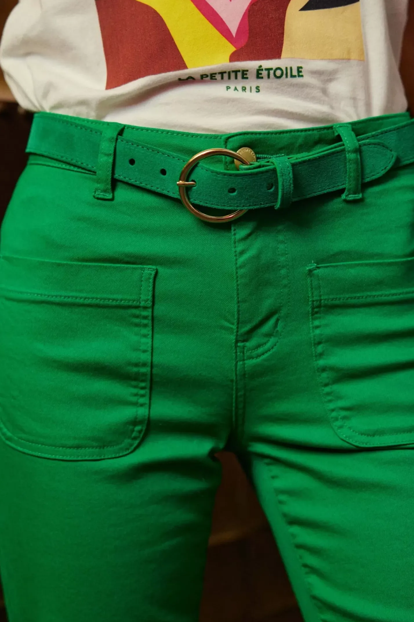 LA PETITE ÉTOILE Accessoires|Ceinture Dixon Vert