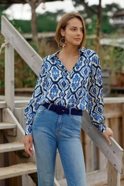 LA PETITE ÉTOILE Accessoires|Ceinture Elma Marine