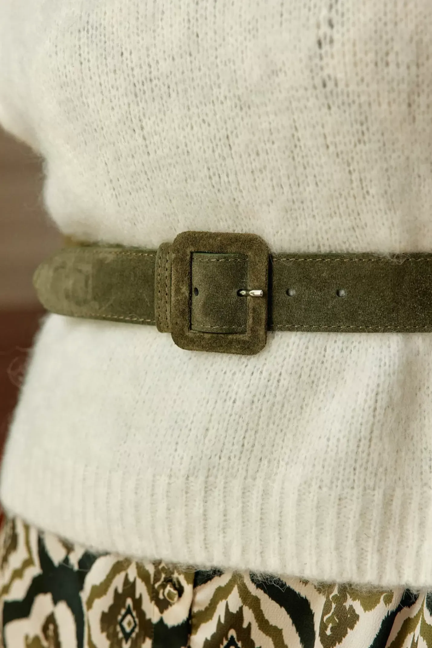 LA PETITE ÉTOILE Accessoires|Ceinture Elma Kaki