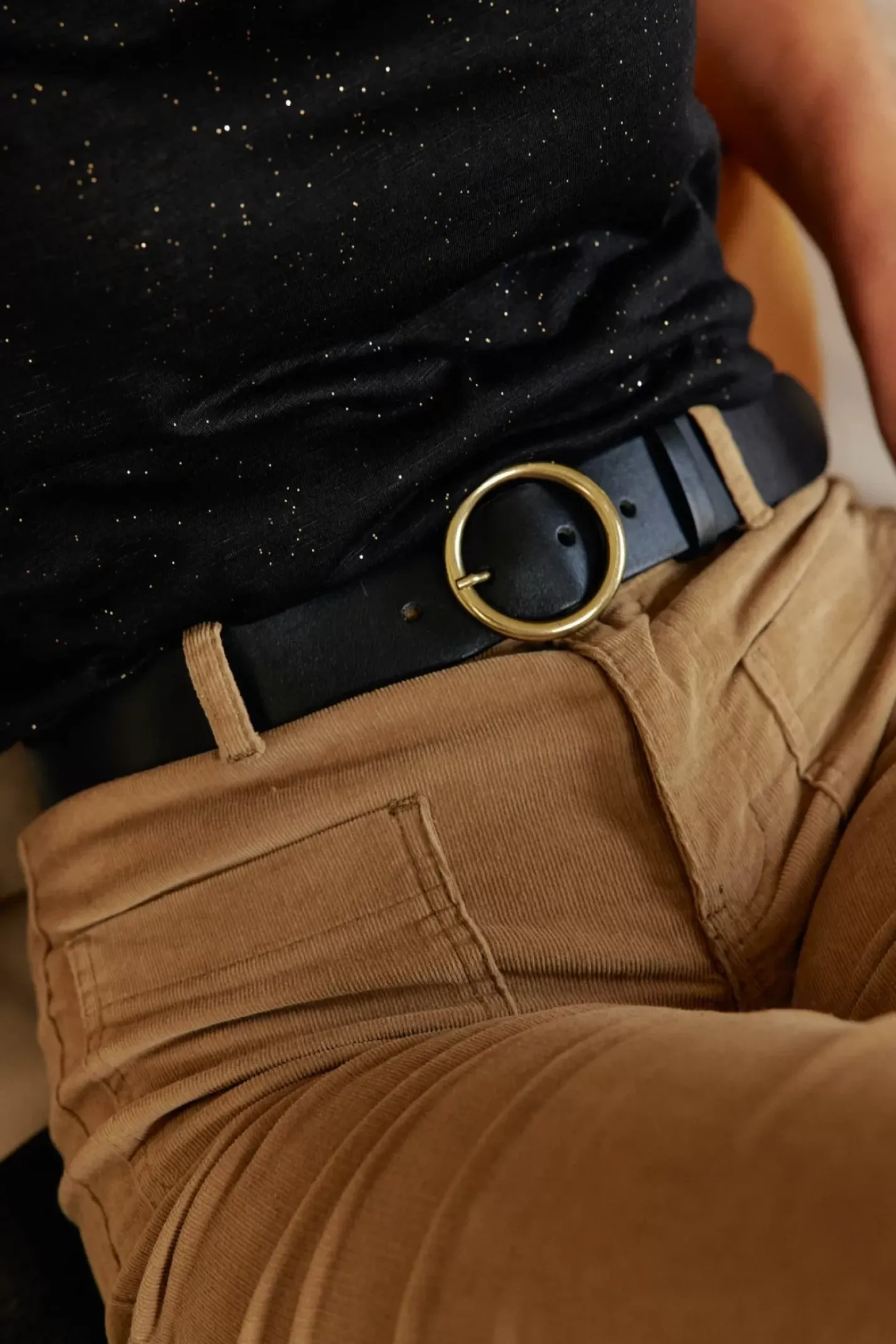 LA PETITE ÉTOILE Accessoires|Ceinture Mike Noir