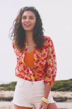 LA PETITE ÉTOILE Blouses & Chemisiers|Chemise Cosmos Floral