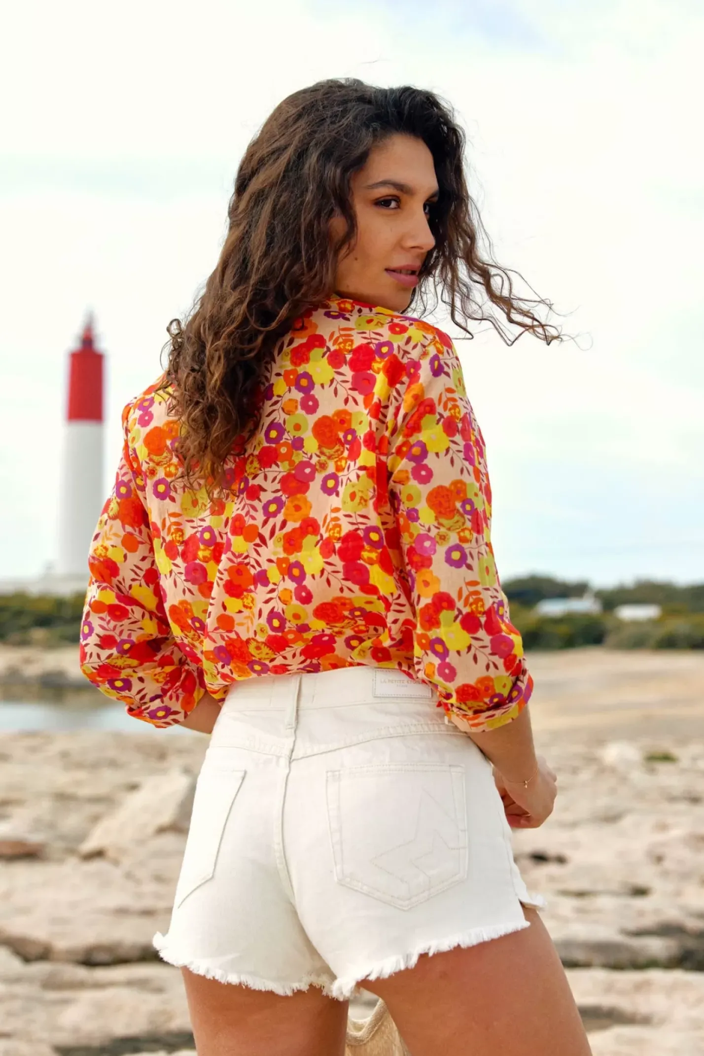 LA PETITE ÉTOILE Blouses & Chemisiers|Chemise Cosmos Floral