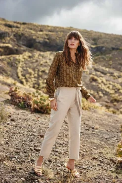 LA PETITE ÉTOILE Blouses & Chemisiers|Chemise Malak Kaki