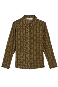 LA PETITE ÉTOILE Blouses & Chemisiers|Chemise Malak Kaki