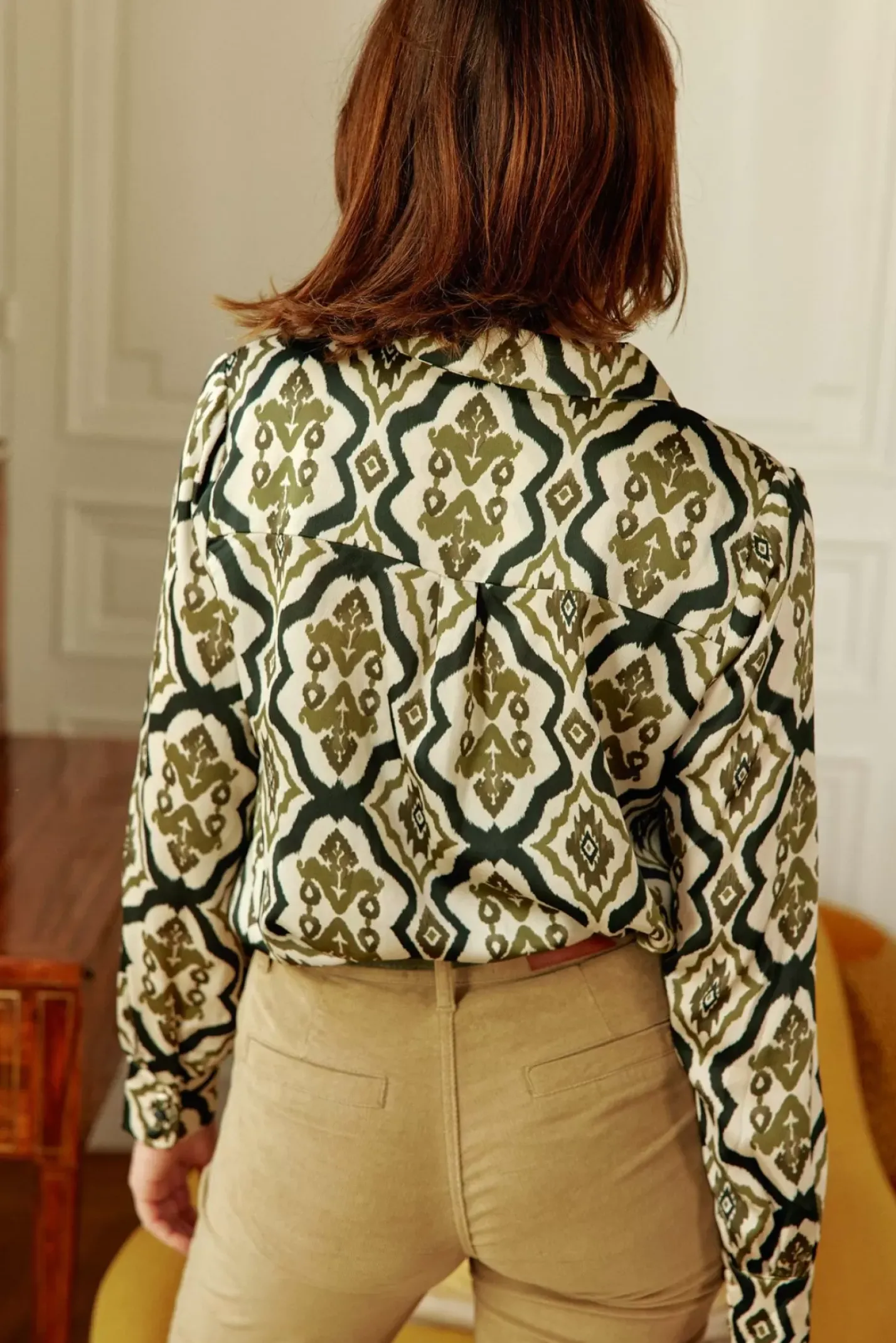 LA PETITE ÉTOILE Blouses & Chemisiers|Chemise Sanda Vert