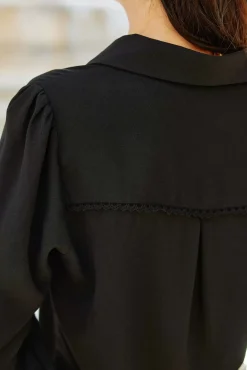 LA PETITE ÉTOILE Blouses & Chemisiers|Chemise Tix Noir