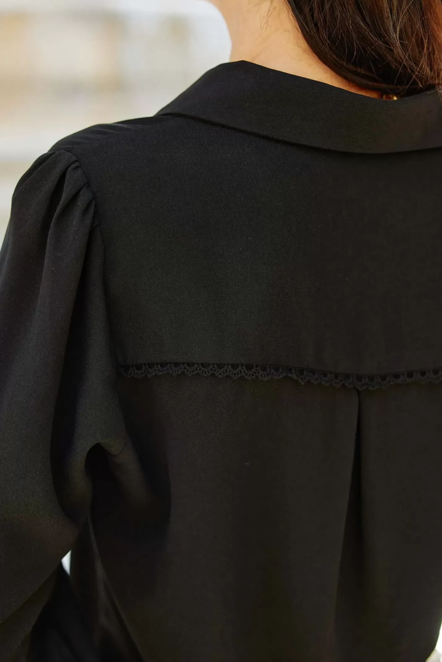 LA PETITE ÉTOILE Blouses & Chemisiers|Chemise Tix Noir