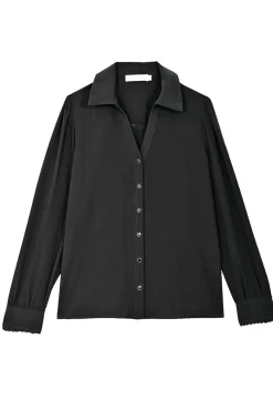 LA PETITE ÉTOILE Blouses & Chemisiers|Chemise Tix Noir