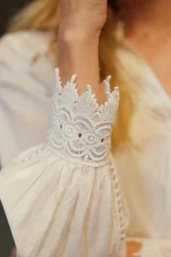 LA PETITE ÉTOILE Blouses & Chemisiers|Chemisier Loan Blanc