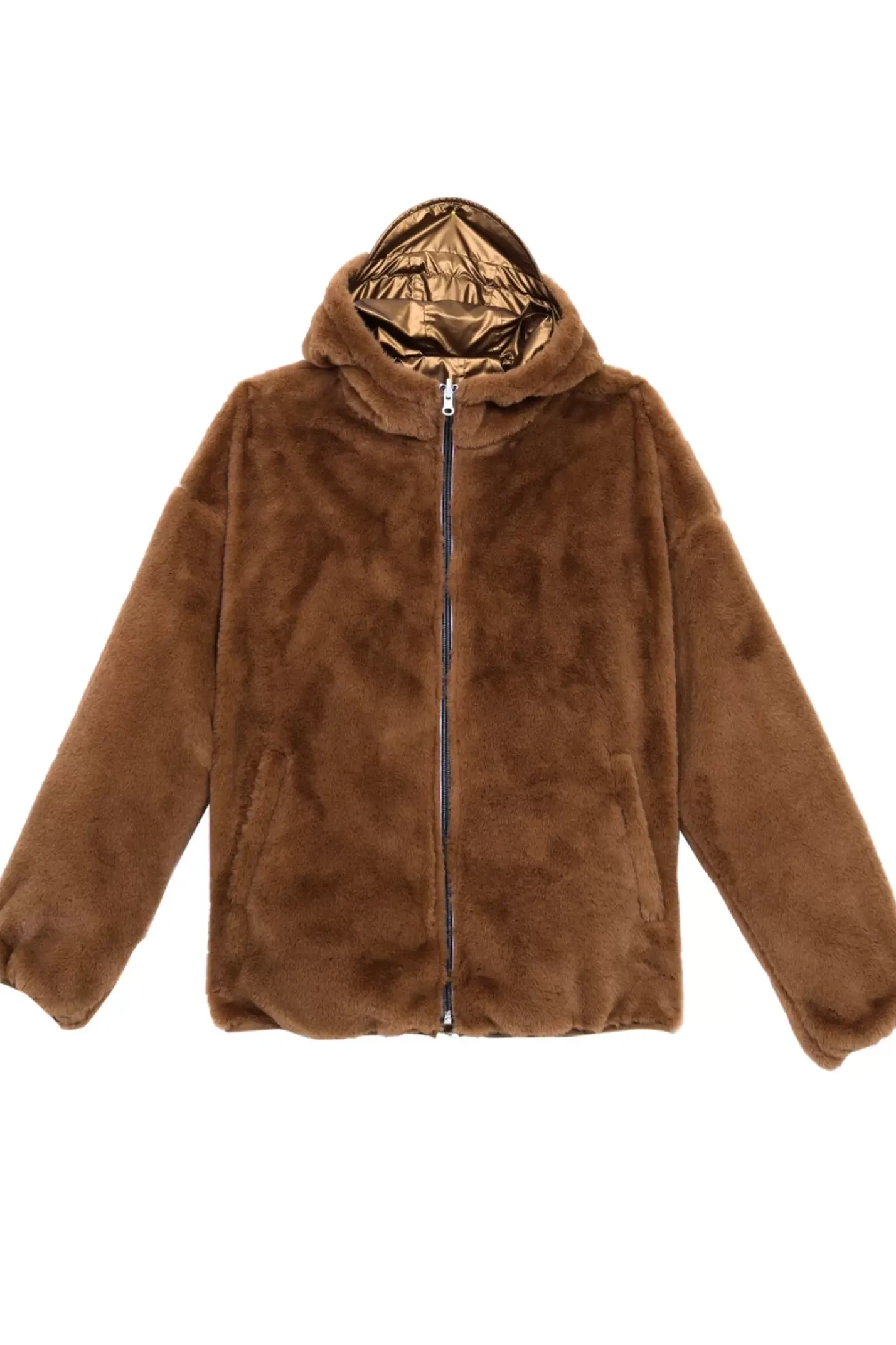 LA PETITE ÉTOILE Manteaux & Vestes|Coupe-Vent Reversible Stalia F Bronze