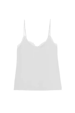 LA PETITE ÉTOILE Tops|Debardeur Anika Ivoire