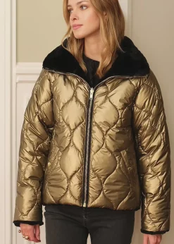 LA PETITE ÉTOILE Manteaux & Vestes|Doudoune Lorizo Or Rose