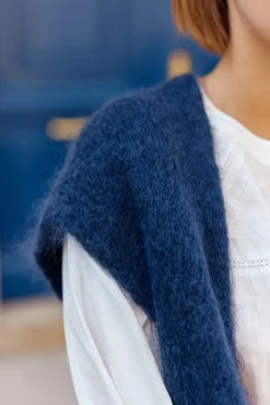 LA PETITE ÉTOILE Mailles|Gilet Sade Marine
