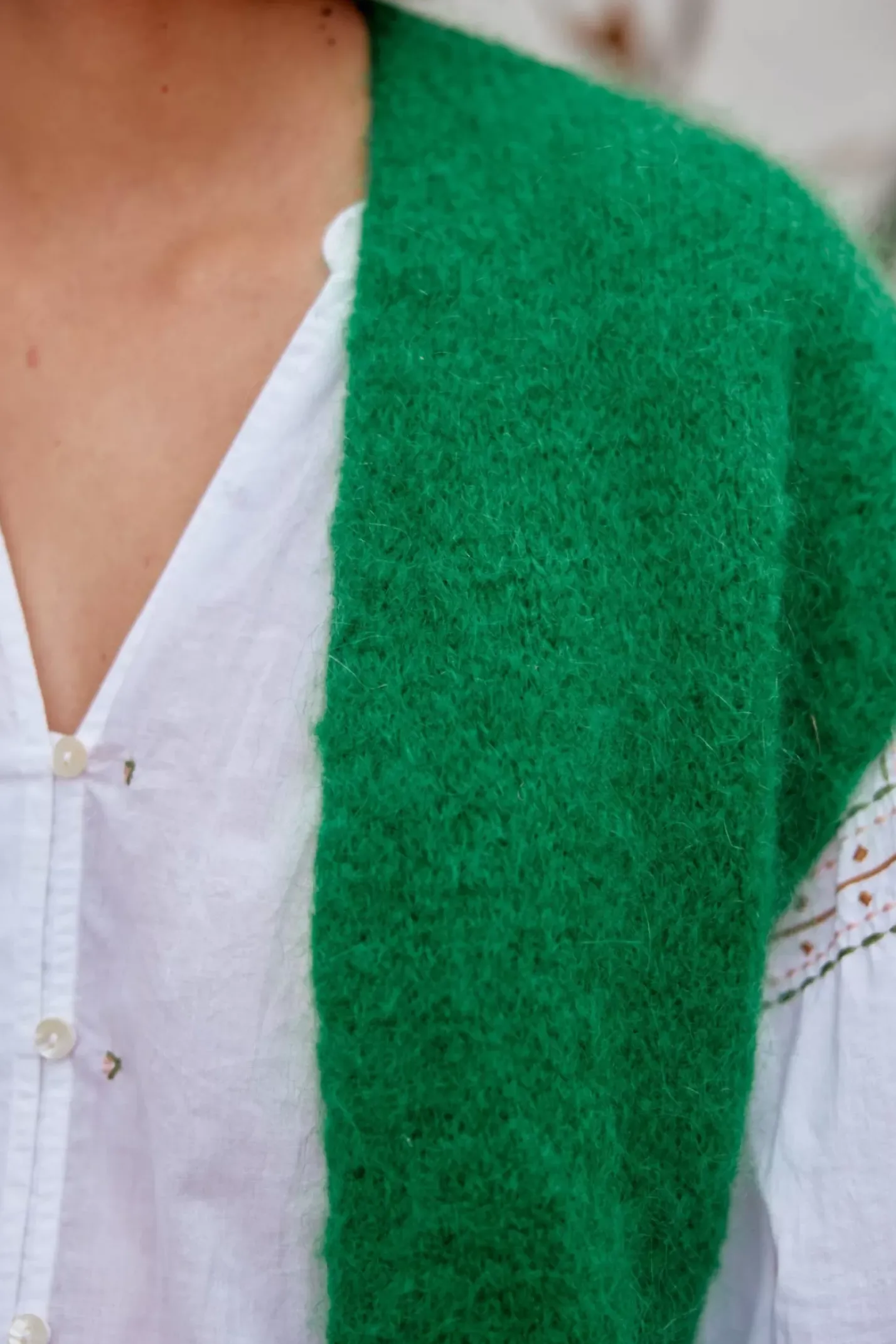 LA PETITE ÉTOILE Mailles|Gilet Sade Vert