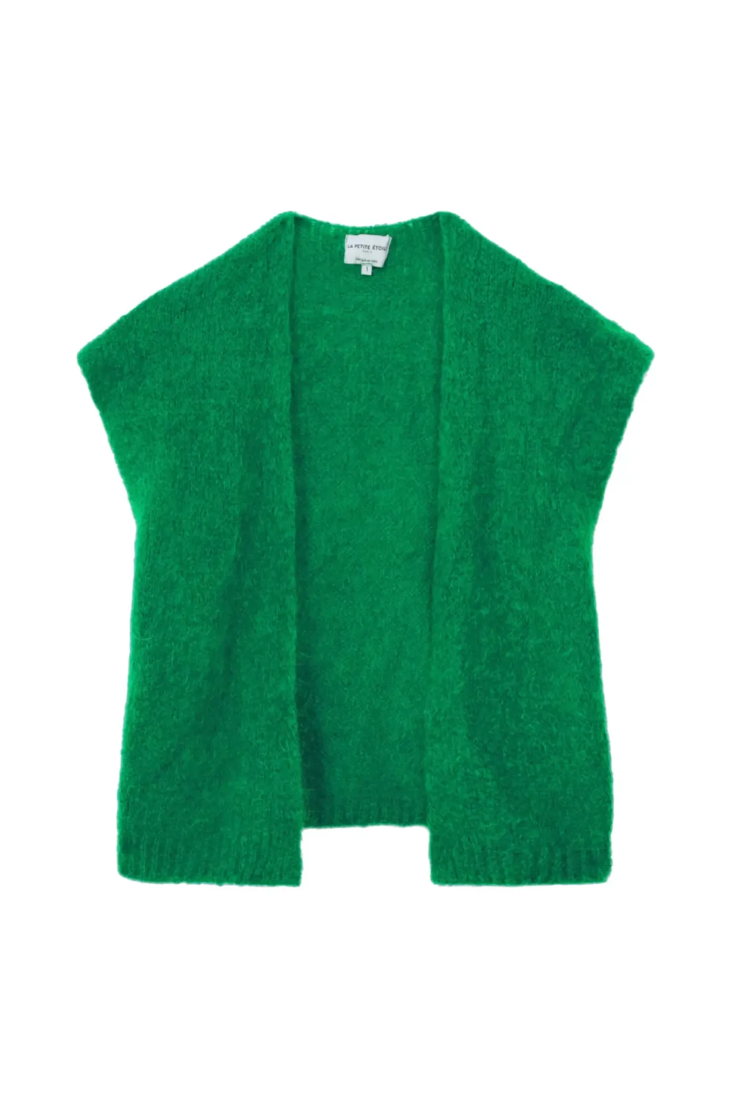 LA PETITE ÉTOILE Mailles|Gilet Sade Vert