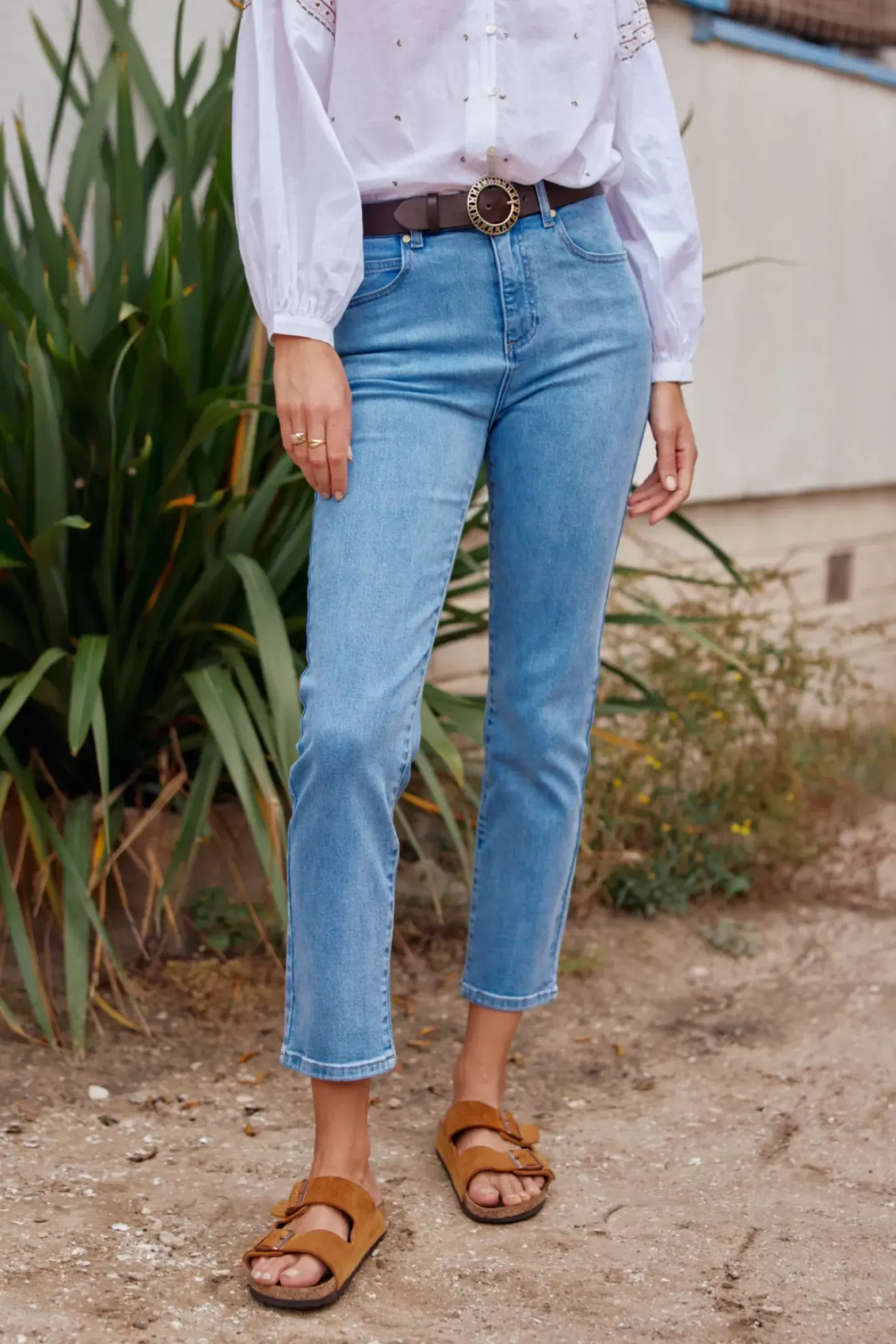LA PETITE ÉTOILE Pantalons & Jeans|Jean Brieg S Stone